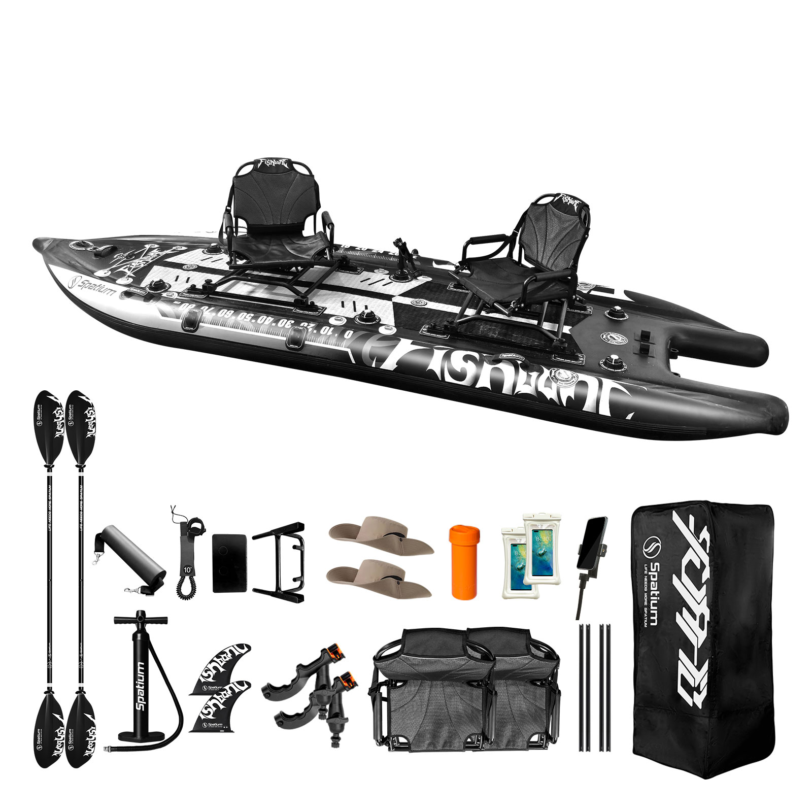 Fishing Boat Inflatable - Prancha de Pesca Inflável Spatium para