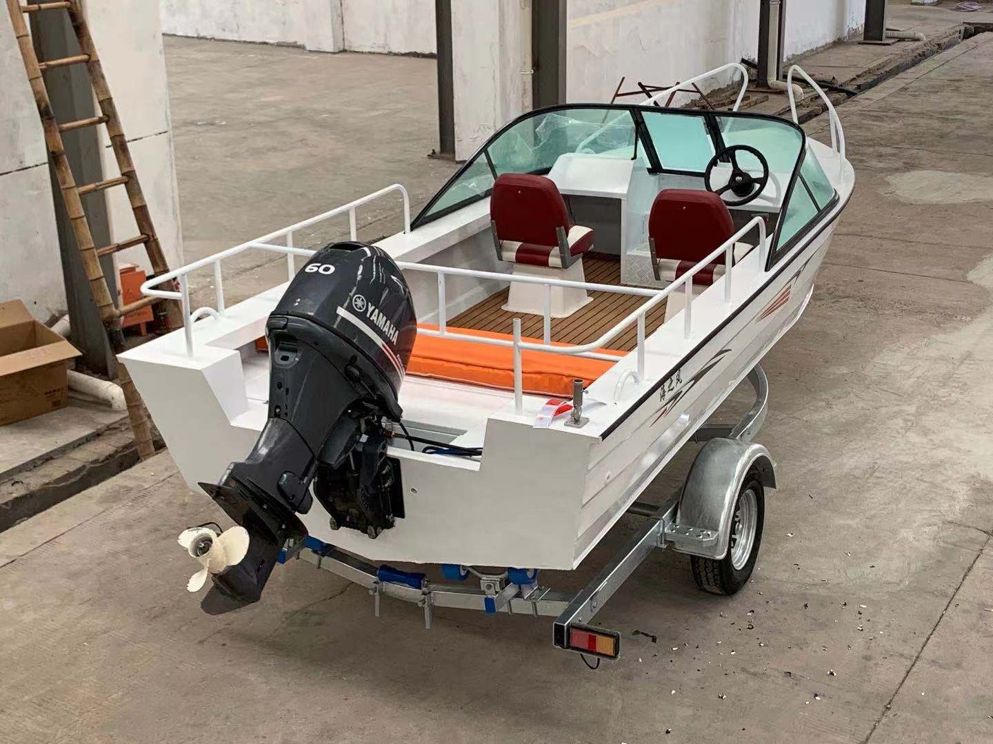 Lancha de Alumínio, Barcos de  - Fishing Boat Seat avaliação e preço